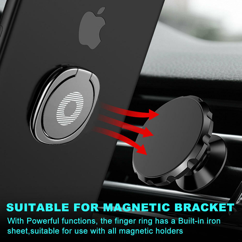Magnetic Ring Stand Car Holder - Eastlakes Electronics