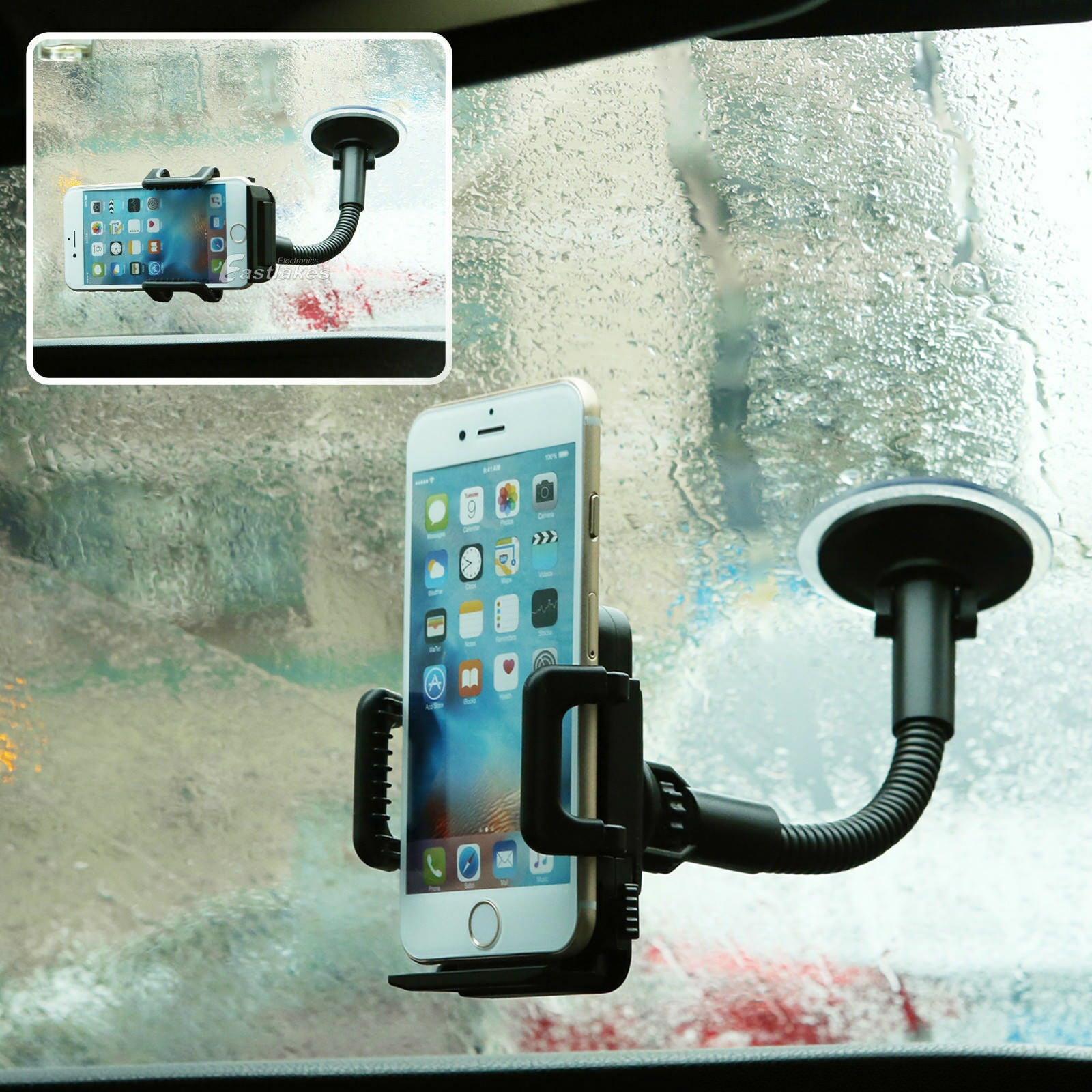 Universal Car Mount Holder Set Phone - Eastlakes Electronics