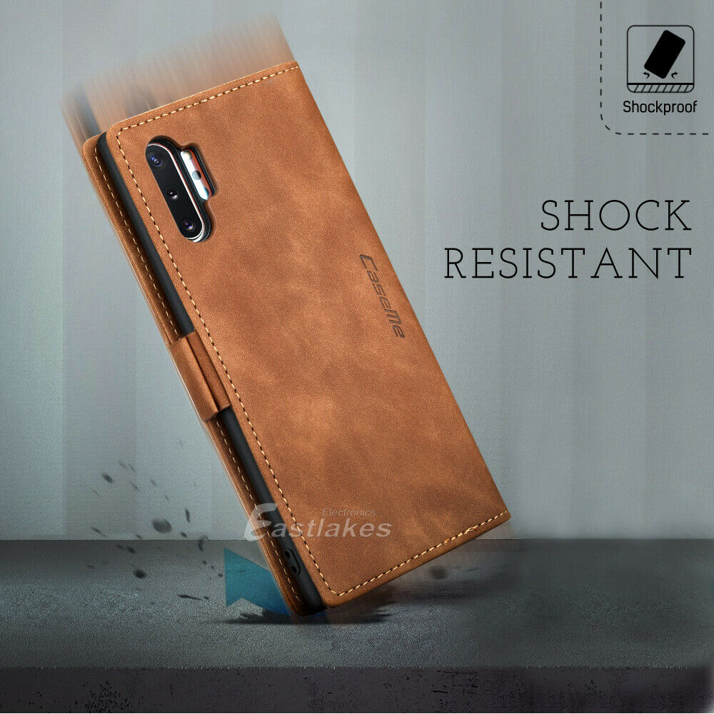 Leather Wallet Case for Samsung S10 Note 10 Plus 5G S20 S21 S22 Ultra - Eastlakes Electronics