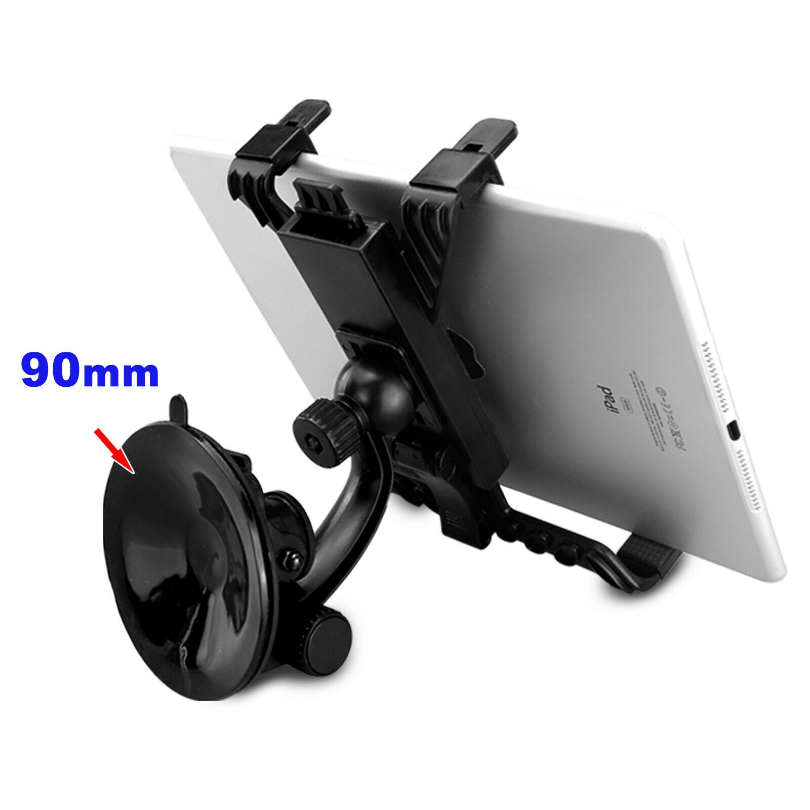 [2 Pack] Car Windscreen Suction Mount Holder For Tablets - Eastlakes Electronics