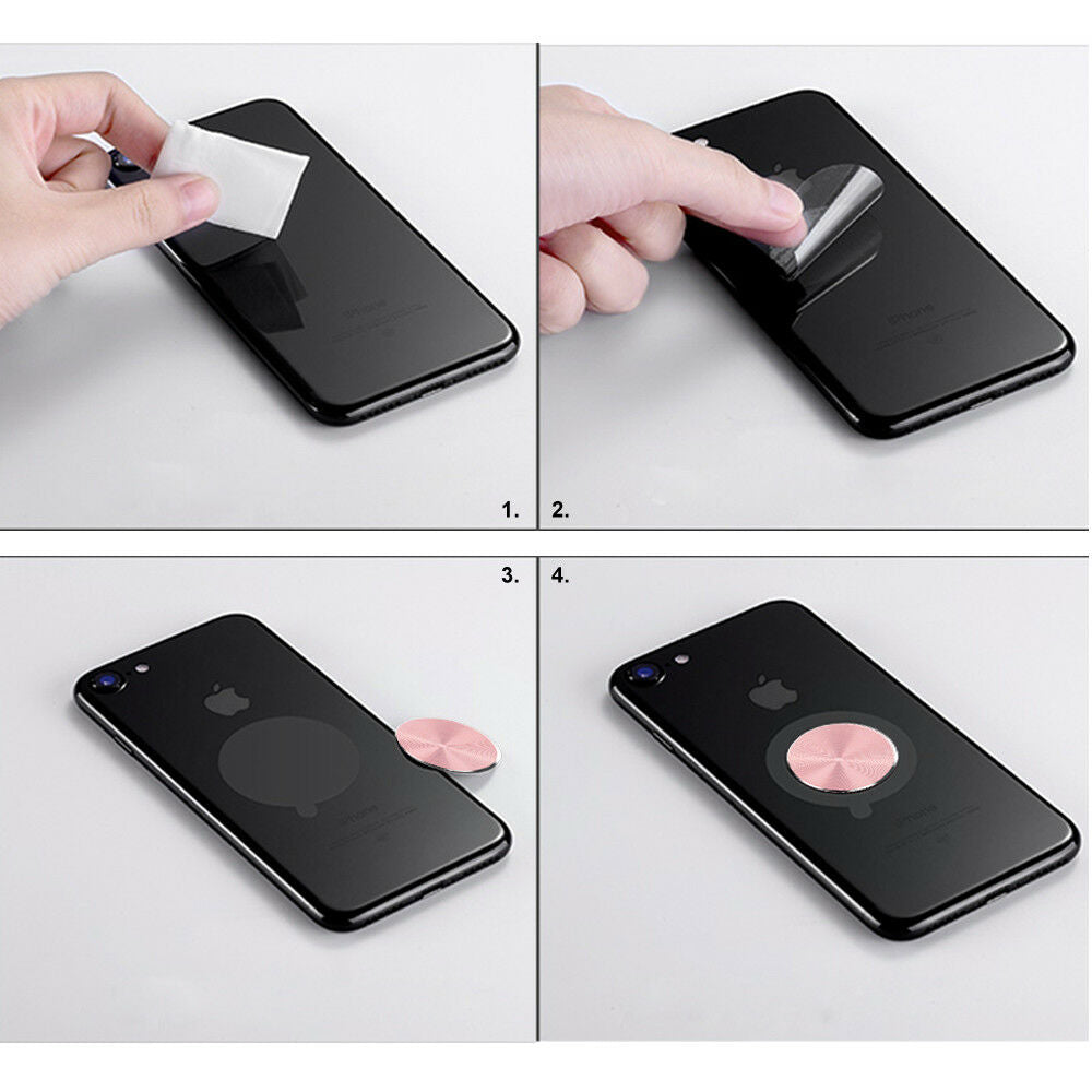 Universal Metal Ring Holder Plate for Magnetic Mobile Phone Holder - Eastlakes Electronics