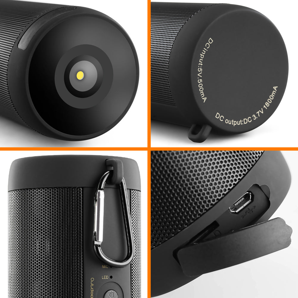 Portable Wireless Bluetooth Waterproof Speaker - Eastlakes Electronics