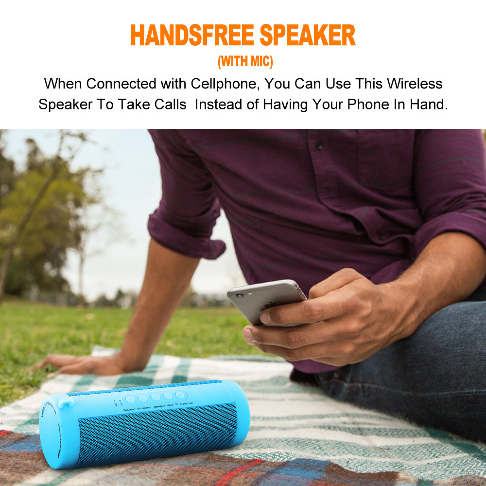 Portable Wireless Bluetooth Waterproof Speaker - Eastlakes Electronics