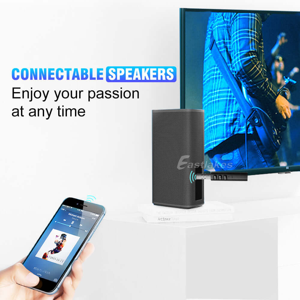 3.5mm Bluetooth Audio Receiver Adapter - Eastlakes Electronics