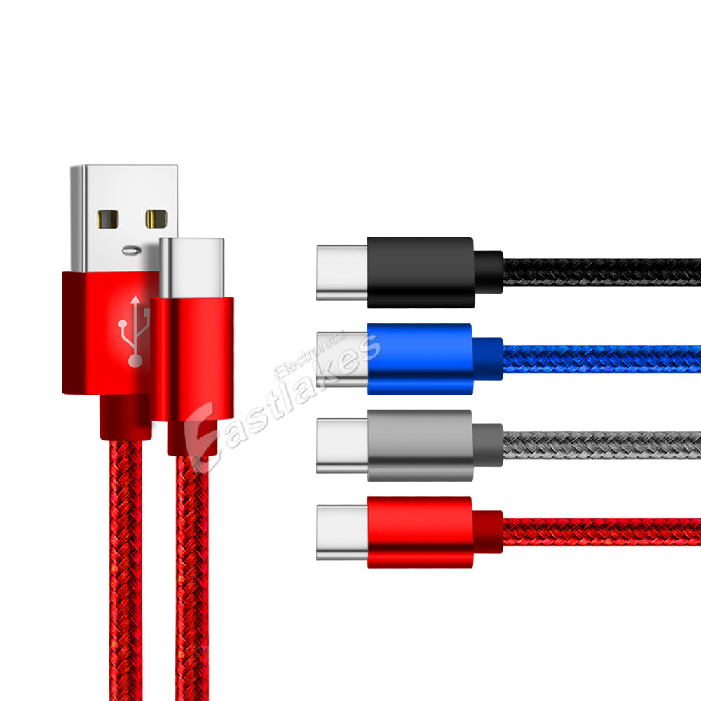 QC3.0 Fast Charging USB-C Type-C Data Charger Cable - Eastlakes Electronics