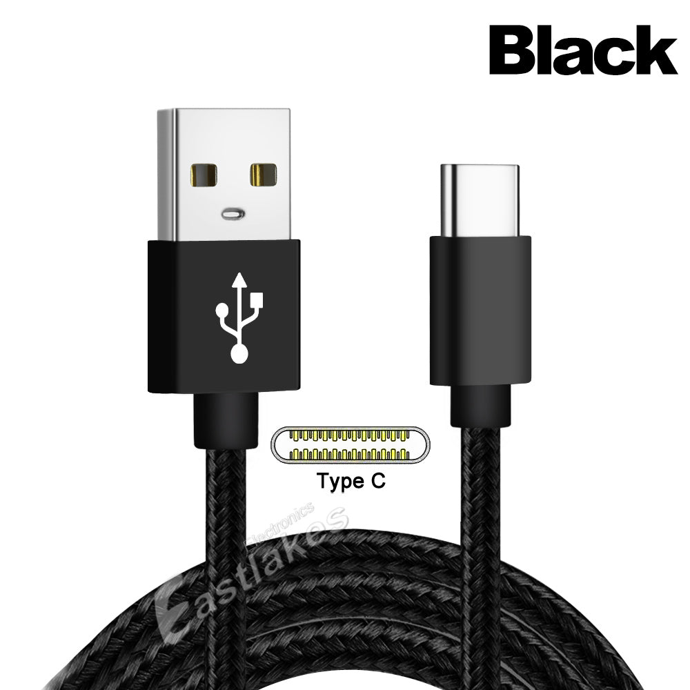 QC3.0 Fast Charging USB-C Type-C Data Charger Cable - Eastlakes Electronics