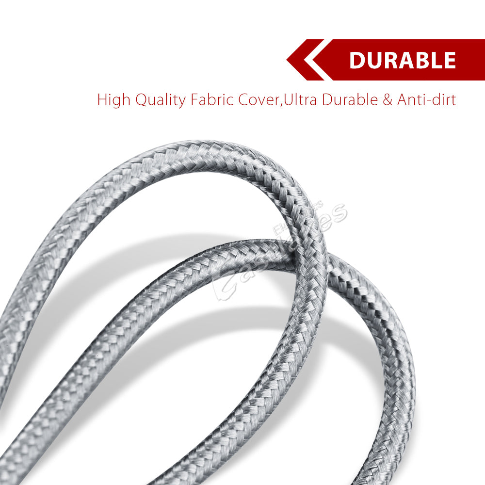 QC3.0 Fast Charging USB-C Type-C Data Charger Cable - Eastlakes Electronics