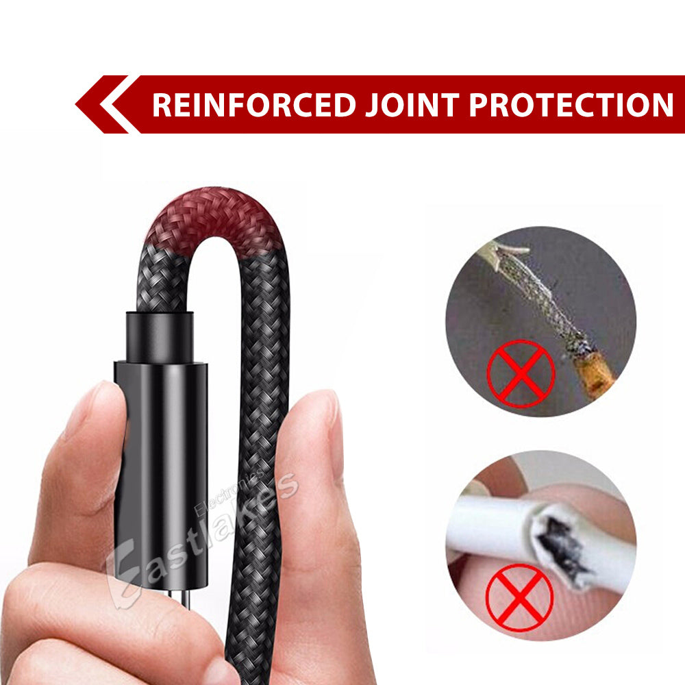 QC3.0 Fast Charging USB-C Type-C Data Charger Cable - Eastlakes Electronics