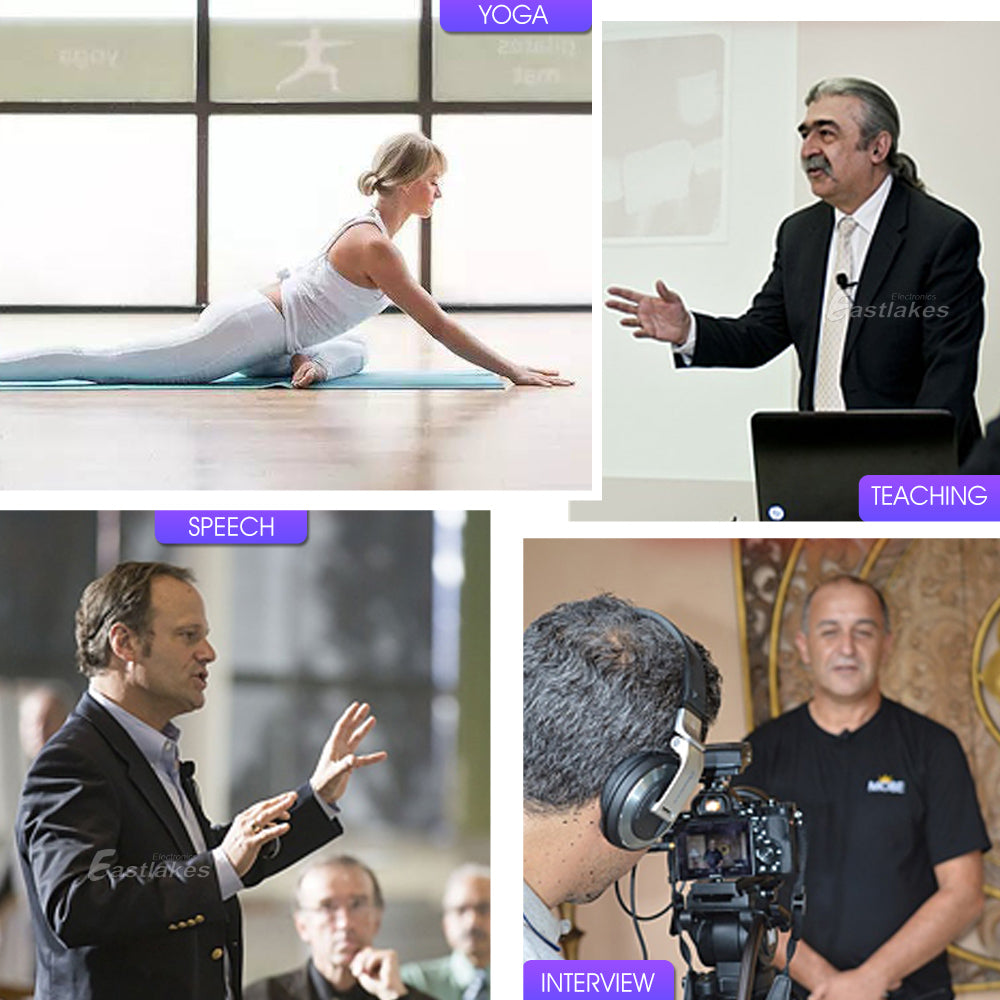 3.5mm AUX Lapel Mic Clip-on Mini Microphone - Eastlakes Electronics Sydney