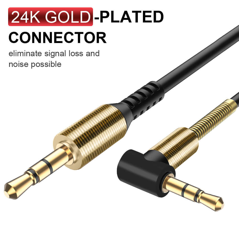 3.5mm AUX Male to Male Stereo Audio Cable - Eastlakes Electronics