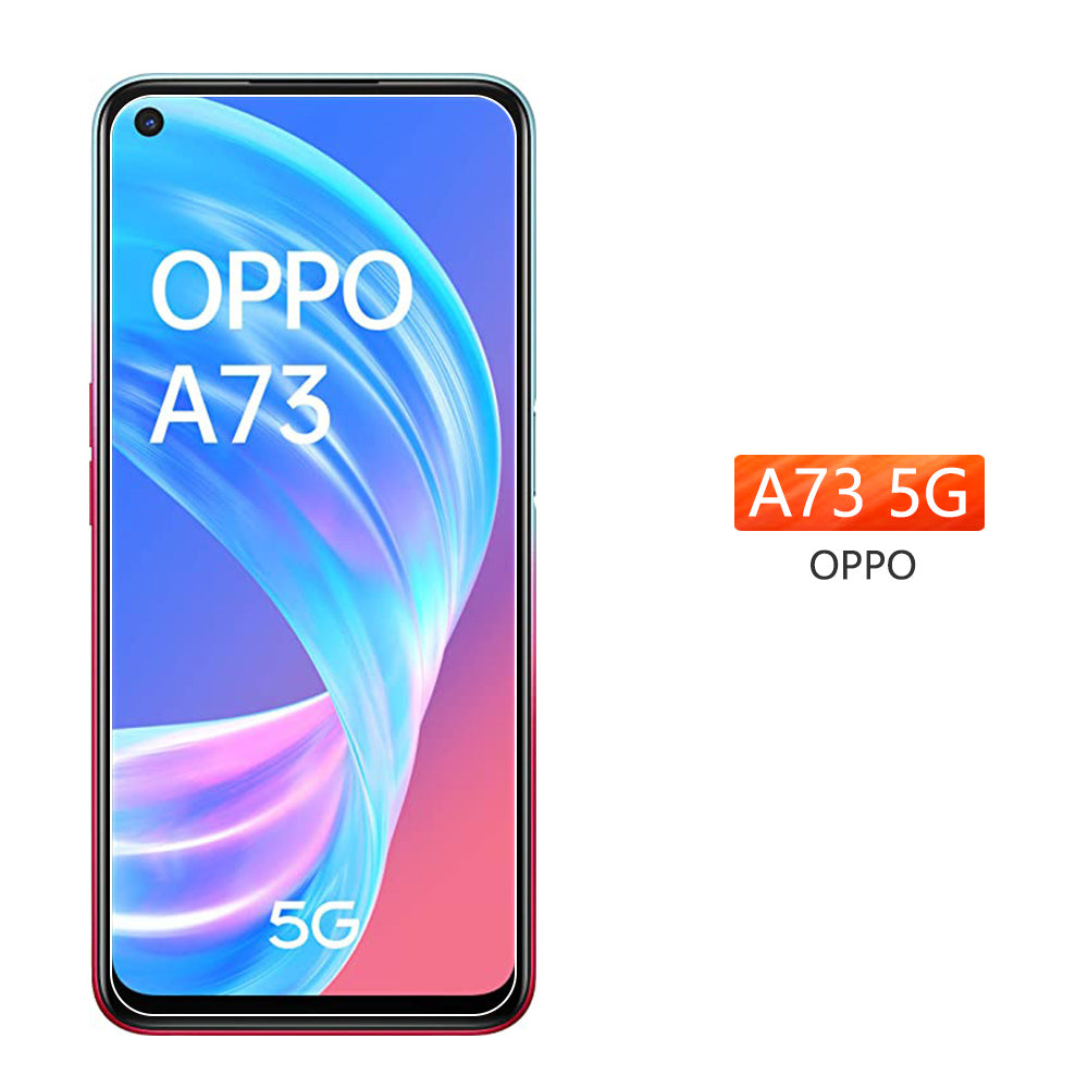 [2 Pack] Oppo Find X5 Lite Reno2 Z A76 A16S A54S A57 A73 A54 4G A74 5G Tempered Glass Screen Protector - Eastlakes Electronics