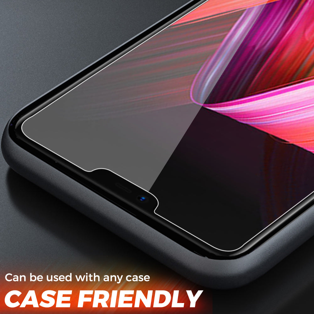 [2 Pack] Oppo Find X5 Lite Reno2 Z A76 A16S A54S A57 A73 A54 4G A74 5G Tempered Glass Screen Protector - Eastlakes Electronics