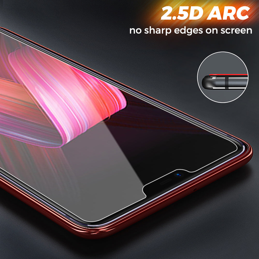 [2 Pack] Oppo Find X5 Lite Reno2 Z A76 A16S A54S A57 A73 A54 4G A74 5G Tempered Glass Screen Protector - Eastlakes Electronics