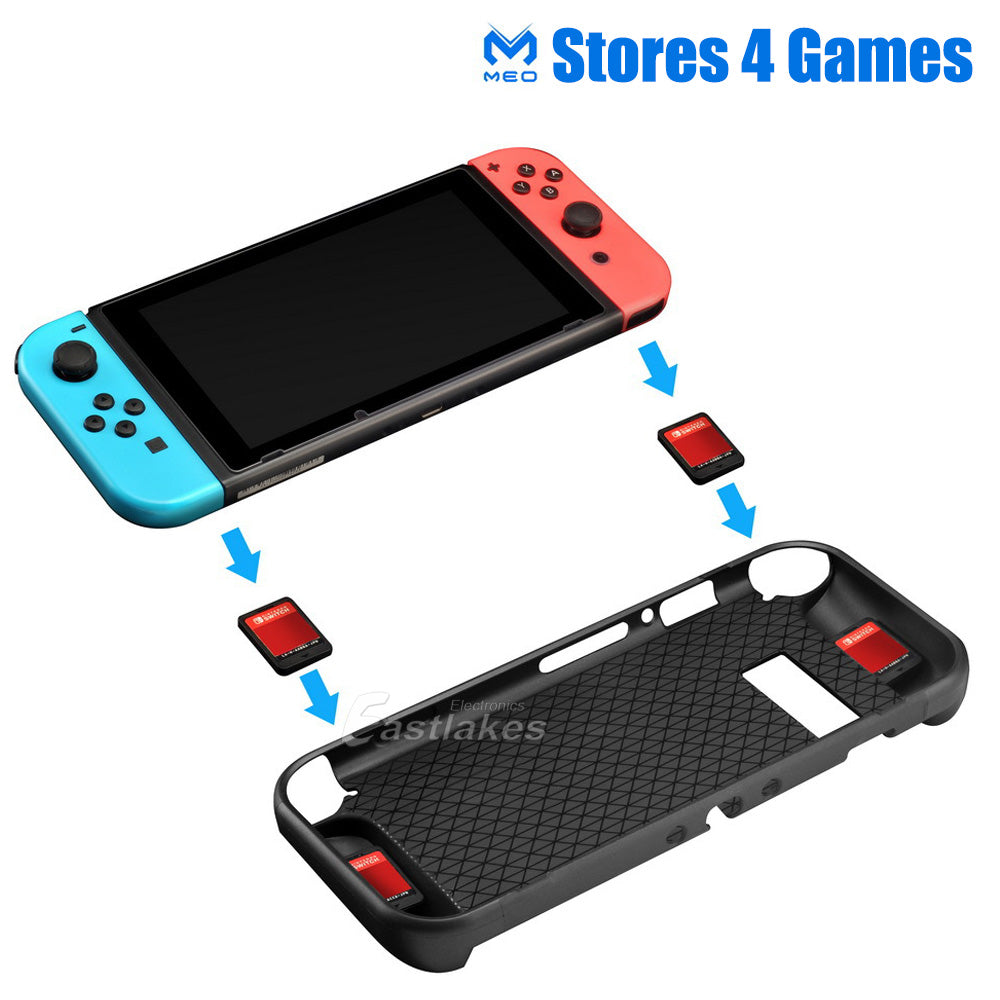 Soft TPU Case Shell For Nintendo Switch w/ Game Card Slots - Eastlakes Electronics