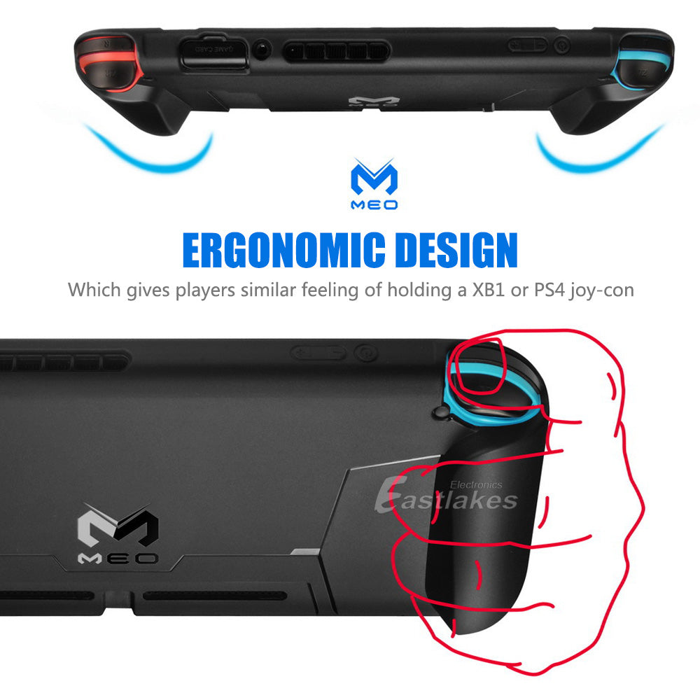 Soft TPU Case Shell For Nintendo Switch w/ Game Card Slots - Eastlakes Electronics