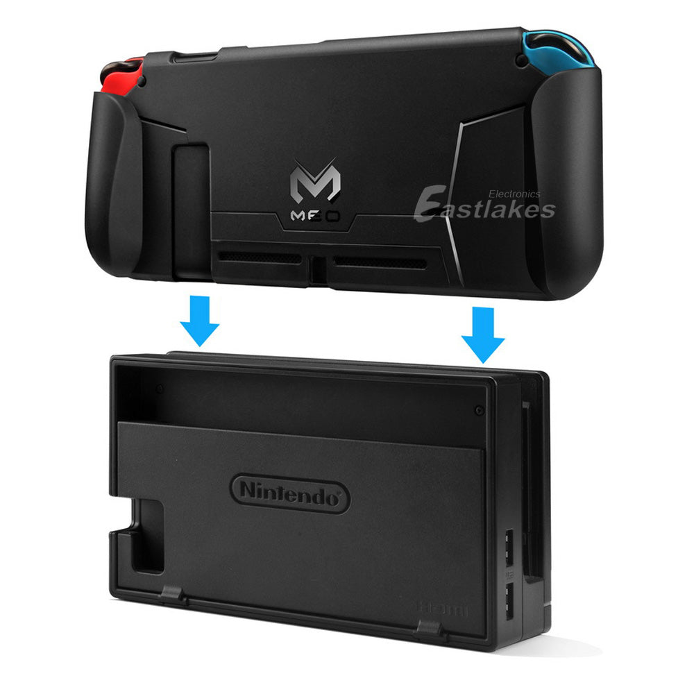Soft TPU Case Shell For Nintendo Switch w/ Game Card Slots - Eastlakes Electronics