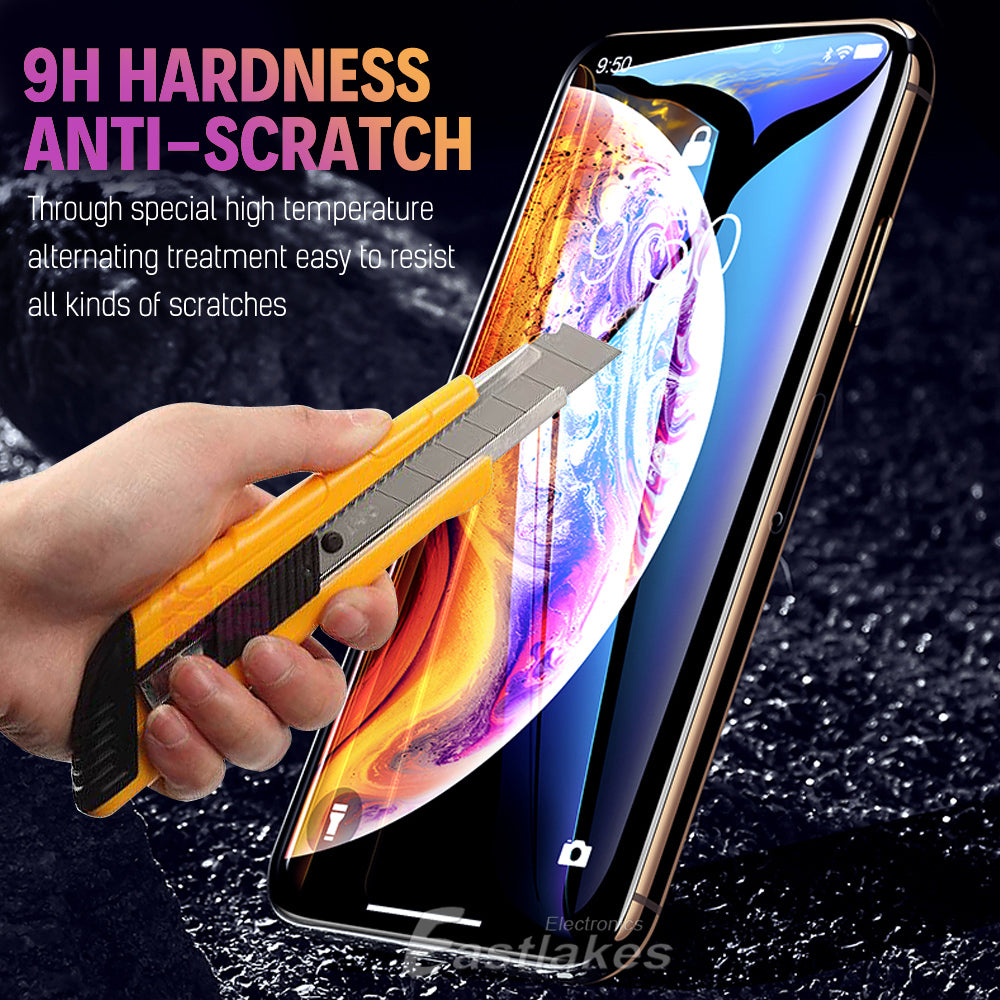 Tempered Glass Screen Protector for Apple iPhone - Eastlakes Electronics