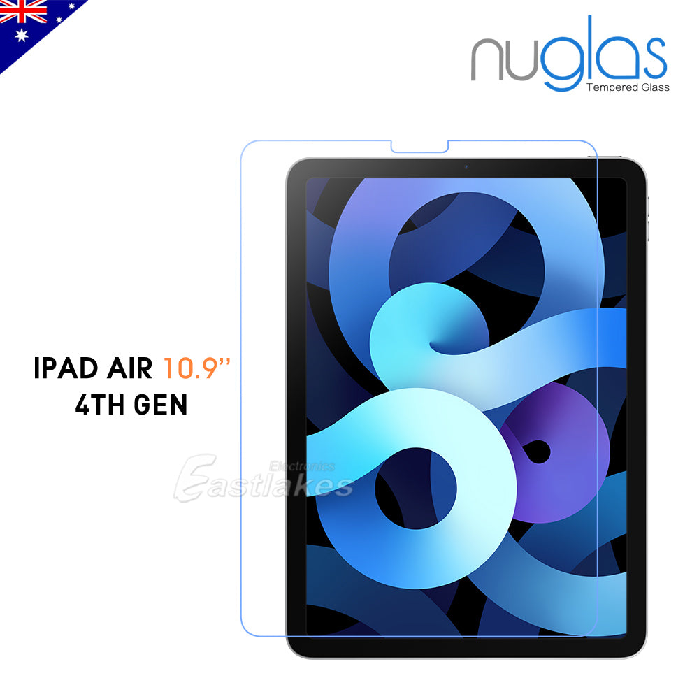 NUGLAS Tempered Glass Screen Protector For All Apple iPad - Eastlakes Electronics