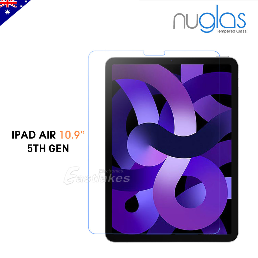 NUGLAS Tempered Glass Screen Protector For All Apple iPad - Eastlakes Electronics