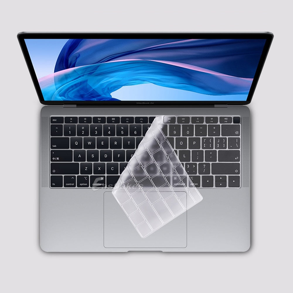 Silicone Clear Transparent Keyboard Cover for Macbook Air Pro Retina - Eastlakes Electronics