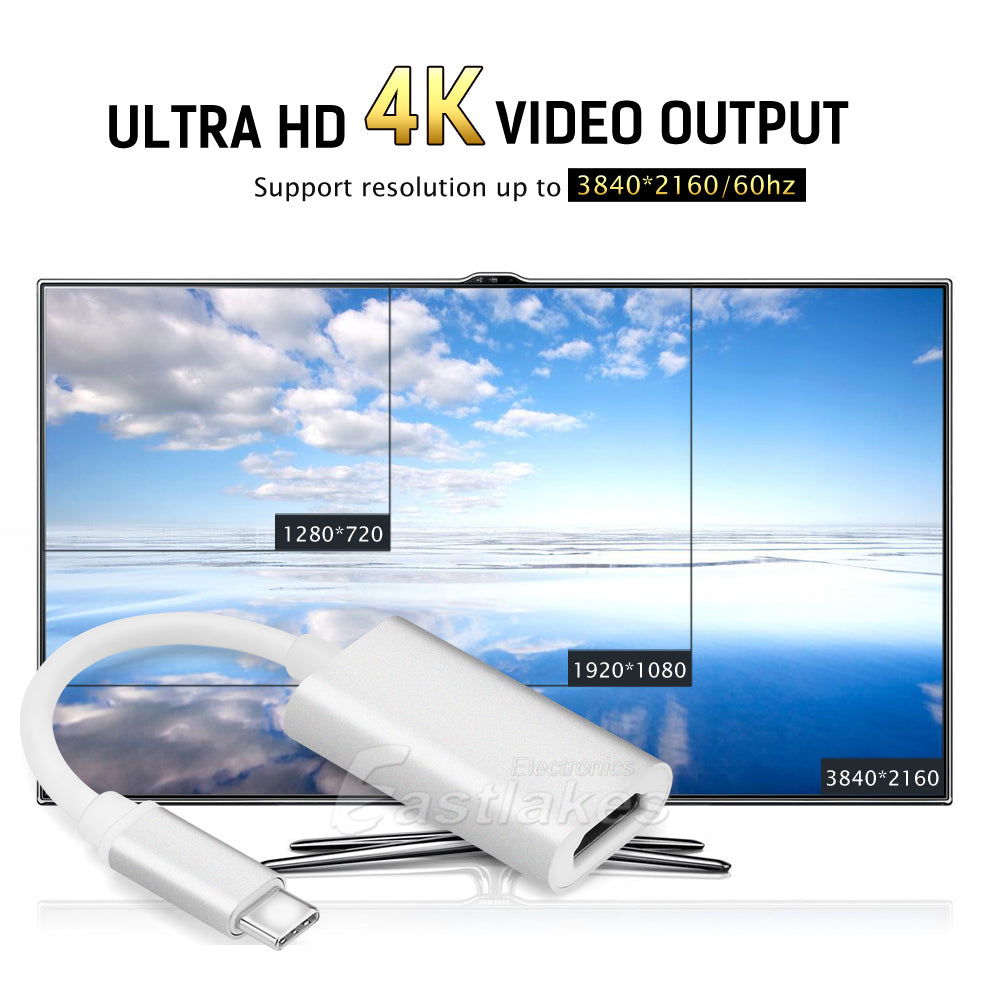 USB-C to HDMI 4K Adapter Converter - Eastlakes Electronics