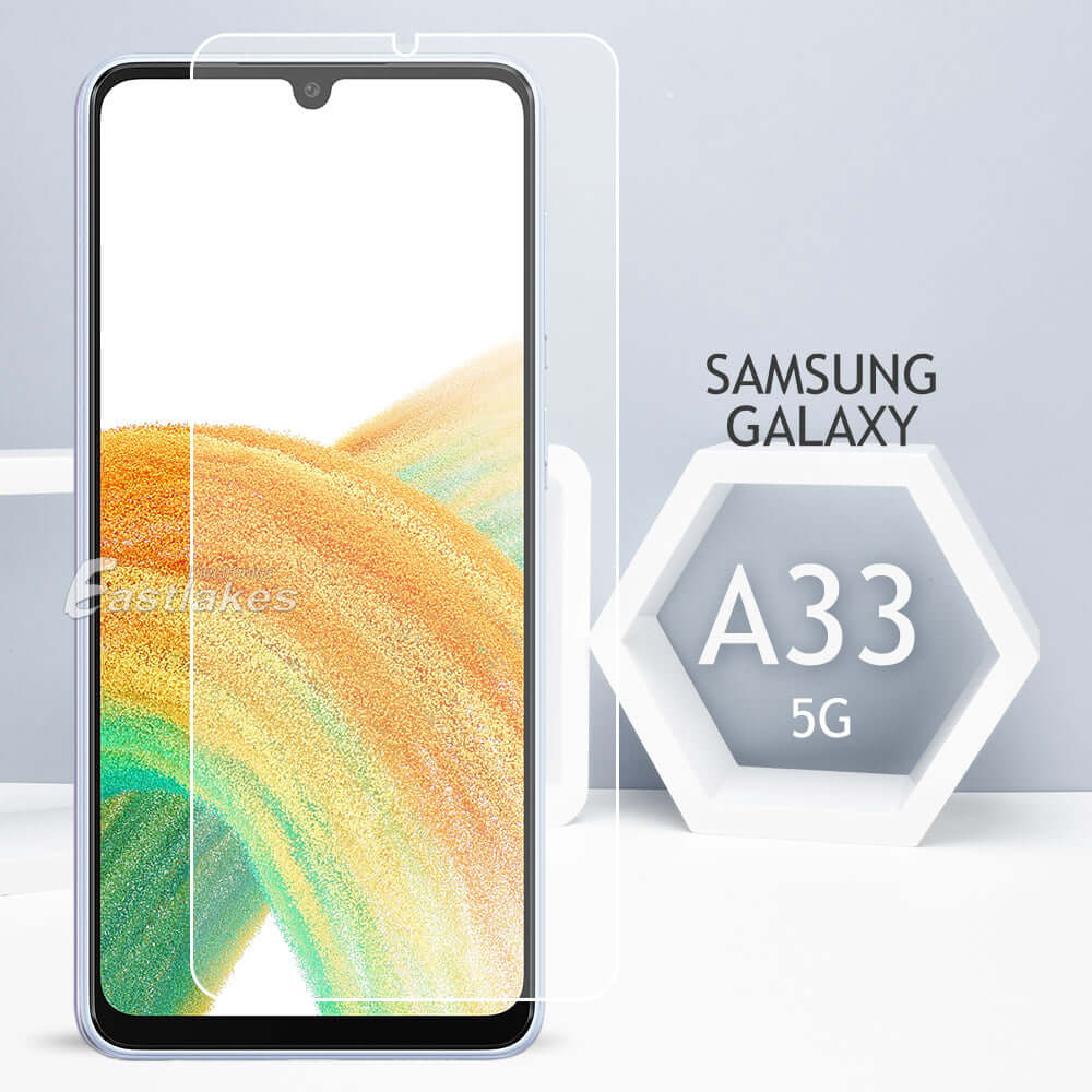 [2 Pack] Tempered Glass Screen Protector for Samsung Galaxy A Series - Eastlakes Electronics