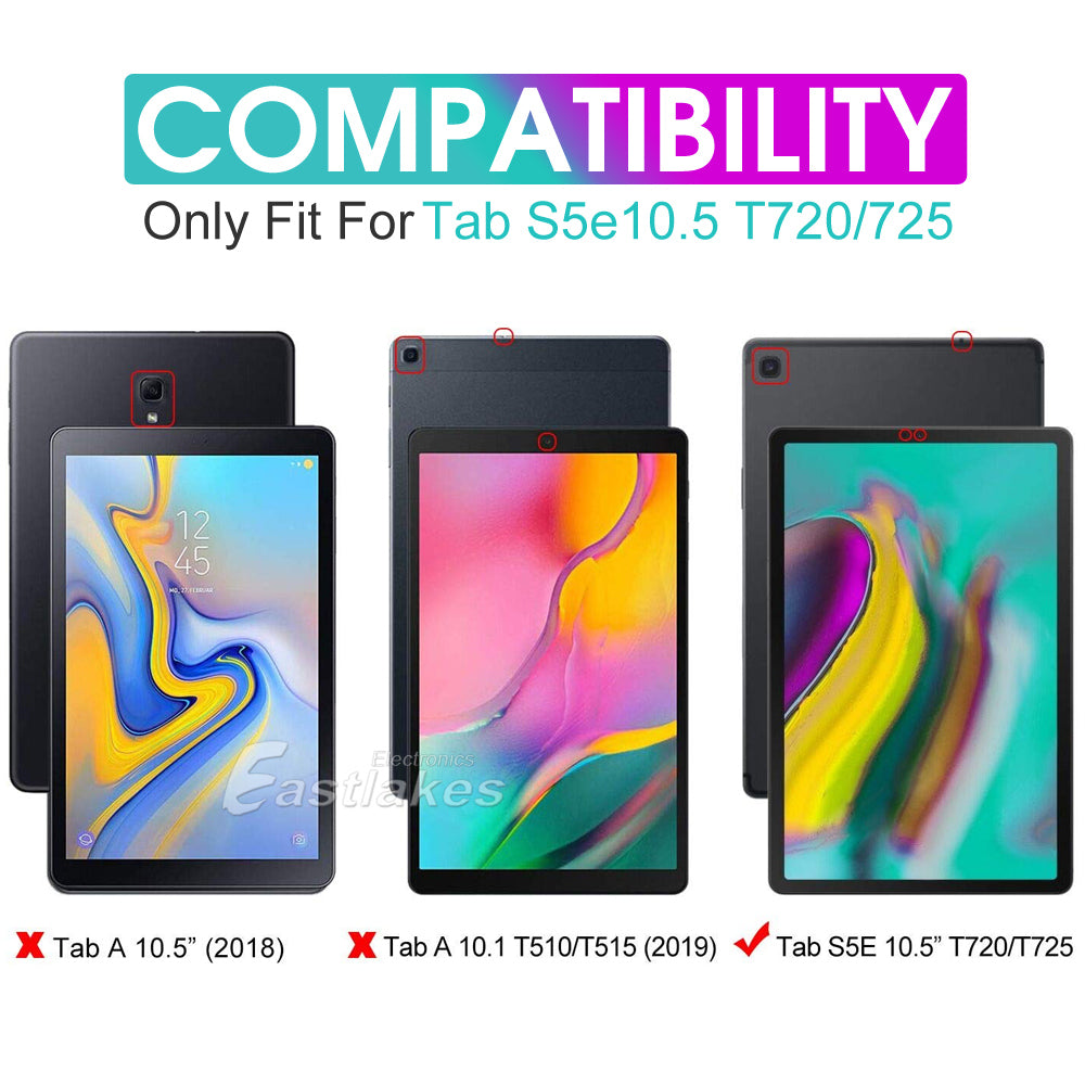 Smart Folio Case for A7 S6 Lite Series Samsung Galaxy Tab - Eastlakes Electronics