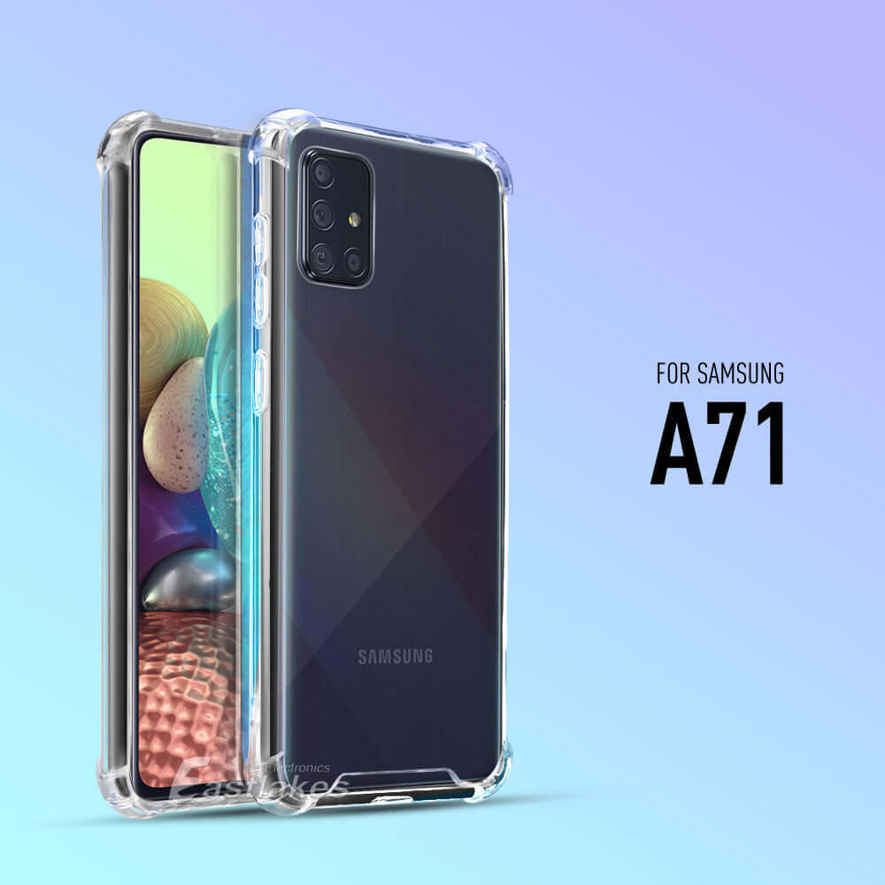 Shockproof Clear Silicone Case for Samsung Galaxy A Series - Eastlakes Electronics