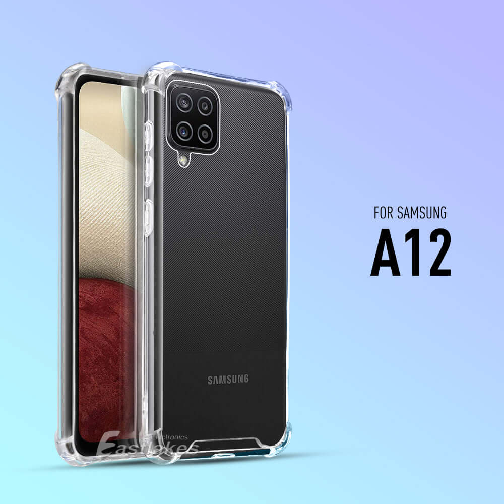 Shockproof Clear Silicone Case for Samsung Galaxy A Series - Eastlakes Electronics
