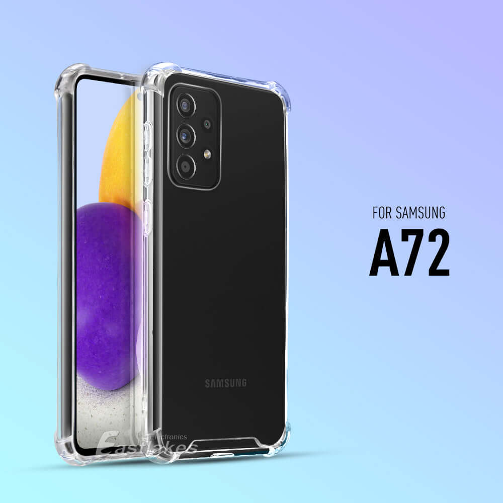 Shockproof Clear Silicone Case for Samsung Galaxy A Series - Eastlakes Electronics