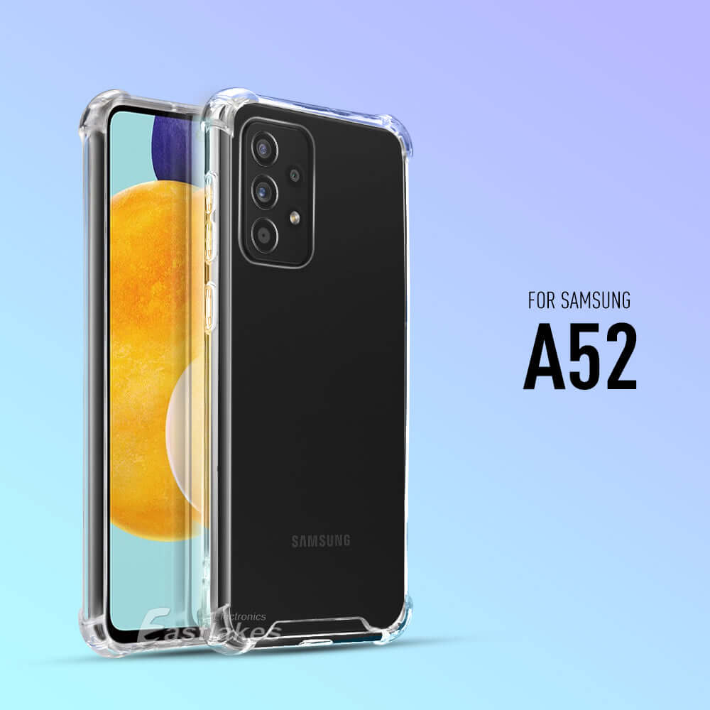 Shockproof Clear Silicone Case for Samsung Galaxy A Series - Eastlakes Electronics