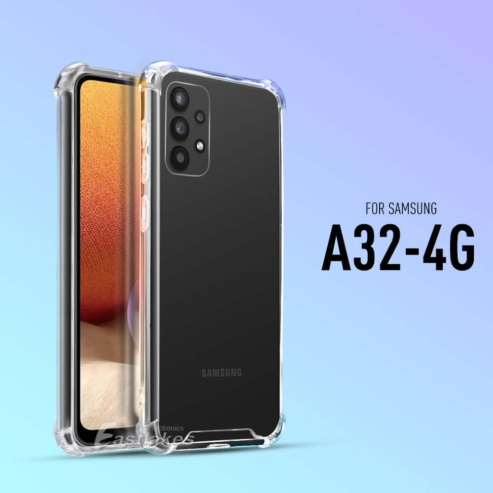 Shockproof Clear Silicone Case for Samsung Galaxy A Series - Eastlakes Electronics