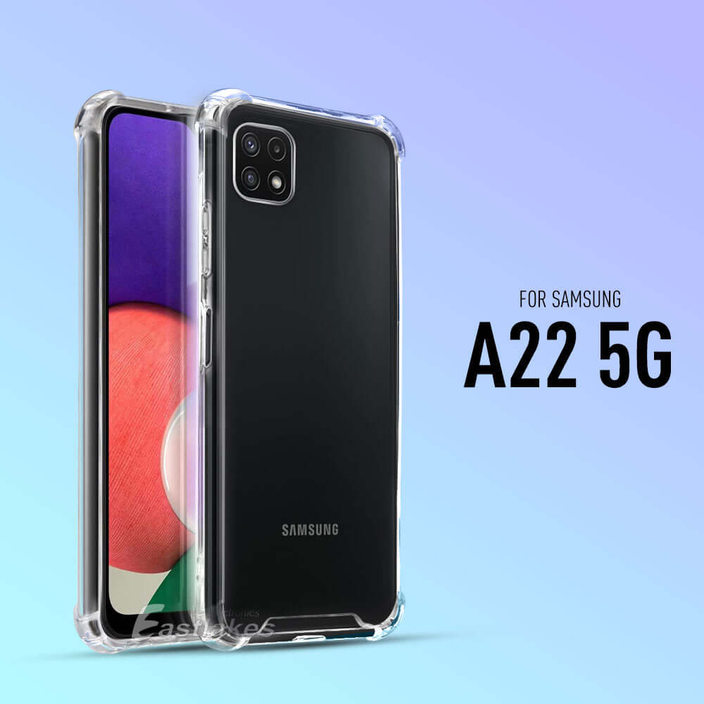Shockproof Clear Silicone Case for Samsung Galaxy A Series - Eastlakes Electronics