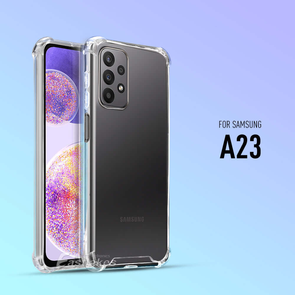 Shockproof Clear Silicone Case for Samsung Galaxy A Series - Eastlakes Electronics