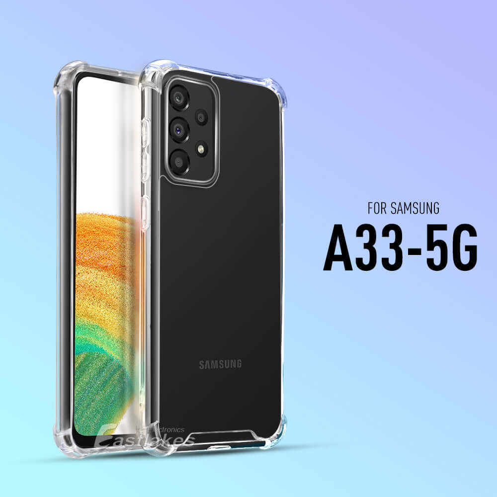 Shockproof Clear Silicone Case for Samsung Galaxy A Series - Eastlakes Electronics