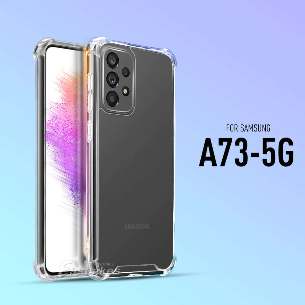 Shockproof Clear Silicone Case for Samsung Galaxy A Series - Eastlakes Electronics