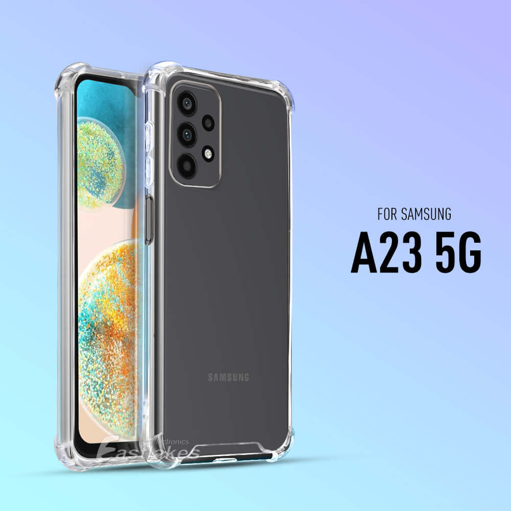 Shockproof Clear Silicone Case for Samsung Galaxy A Series - Eastlakes Electronics