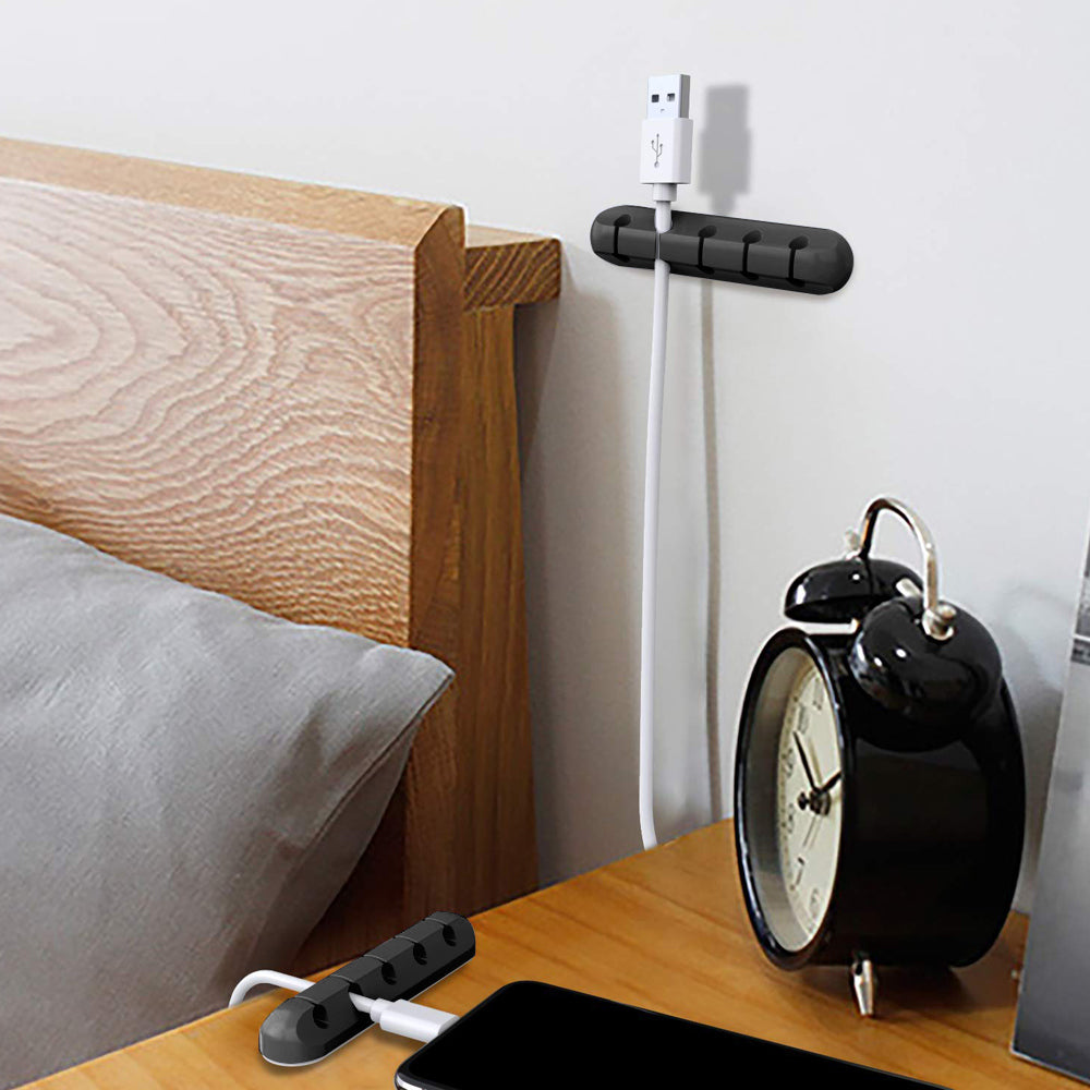 [3 Pack Set] Cable Self-Adhesive Desk Cord Management Organizer - Eastlakes Electronics