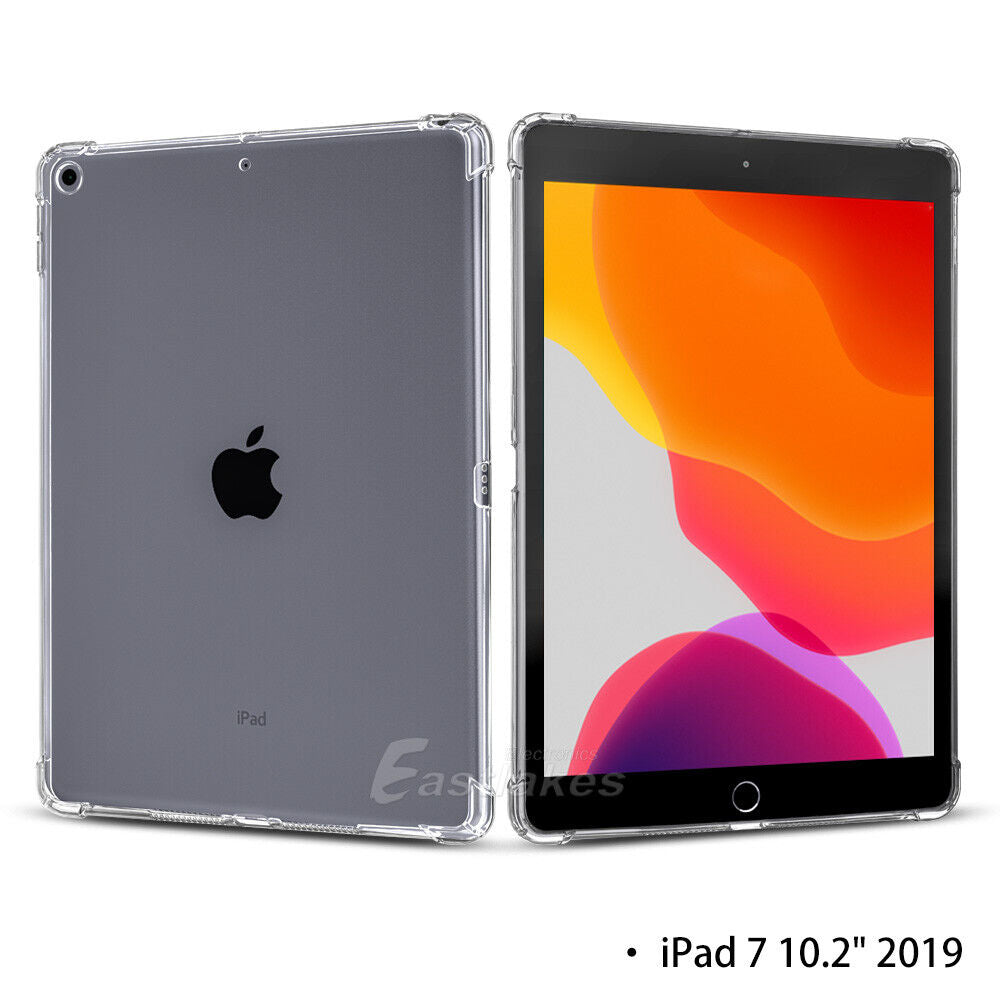 Soft Clear Silicone Case for Apple iPad Pro Air 4 mini 2 3 iPad 10.9 - Eastlakes Electronics