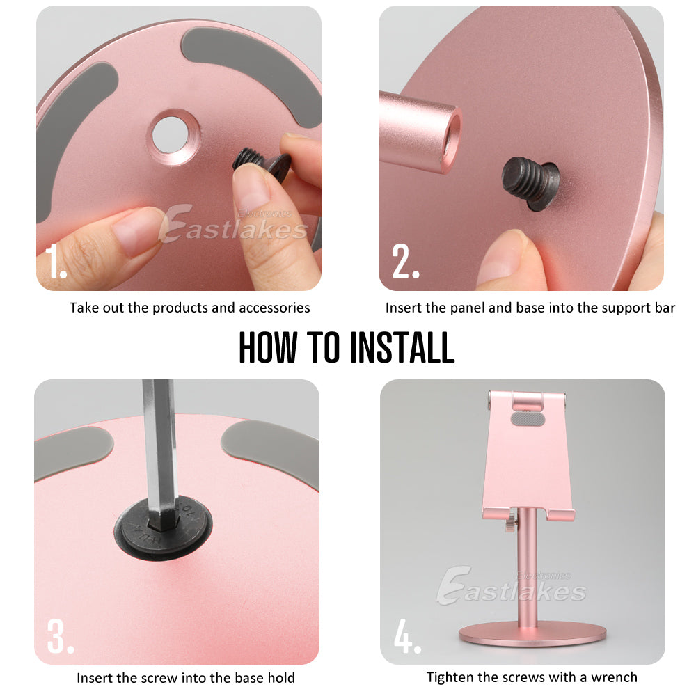 Universal Aluminium Desk Holder - Eastlakes Electronics