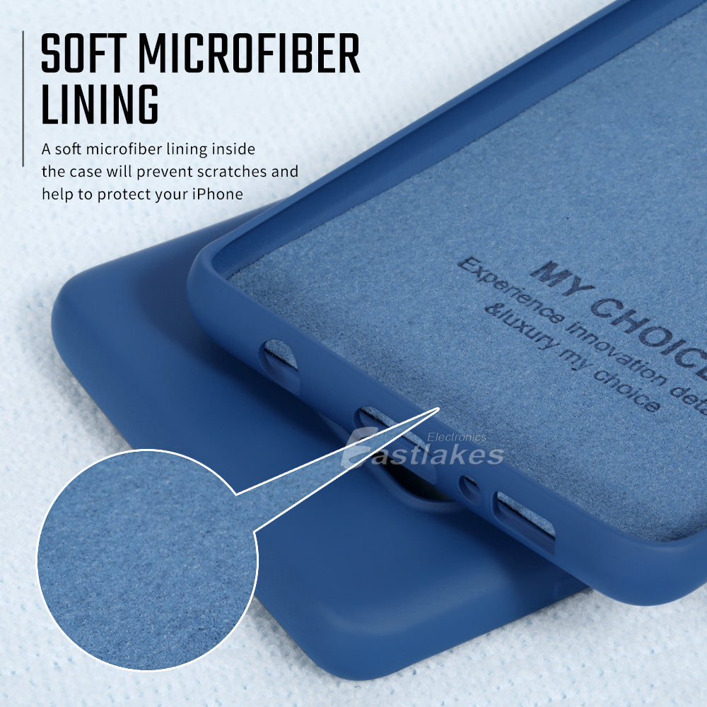 Liquid Silicone Gel Shockproof Case Cover For Samsung S22 S21 S20 FE - Eastlakes Electronics