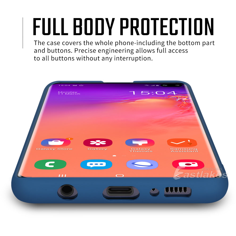 Liquid Silicone Gel Shockproof Case Cover For Samsung S22 S21 S20 FE - Eastlakes Electronics