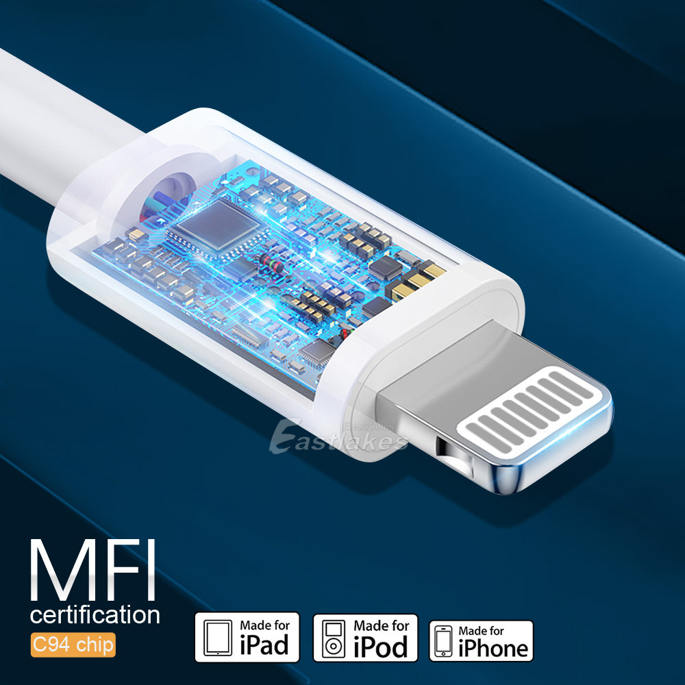 USB-C to Lighting Data Cable - Eastlakes Electronics