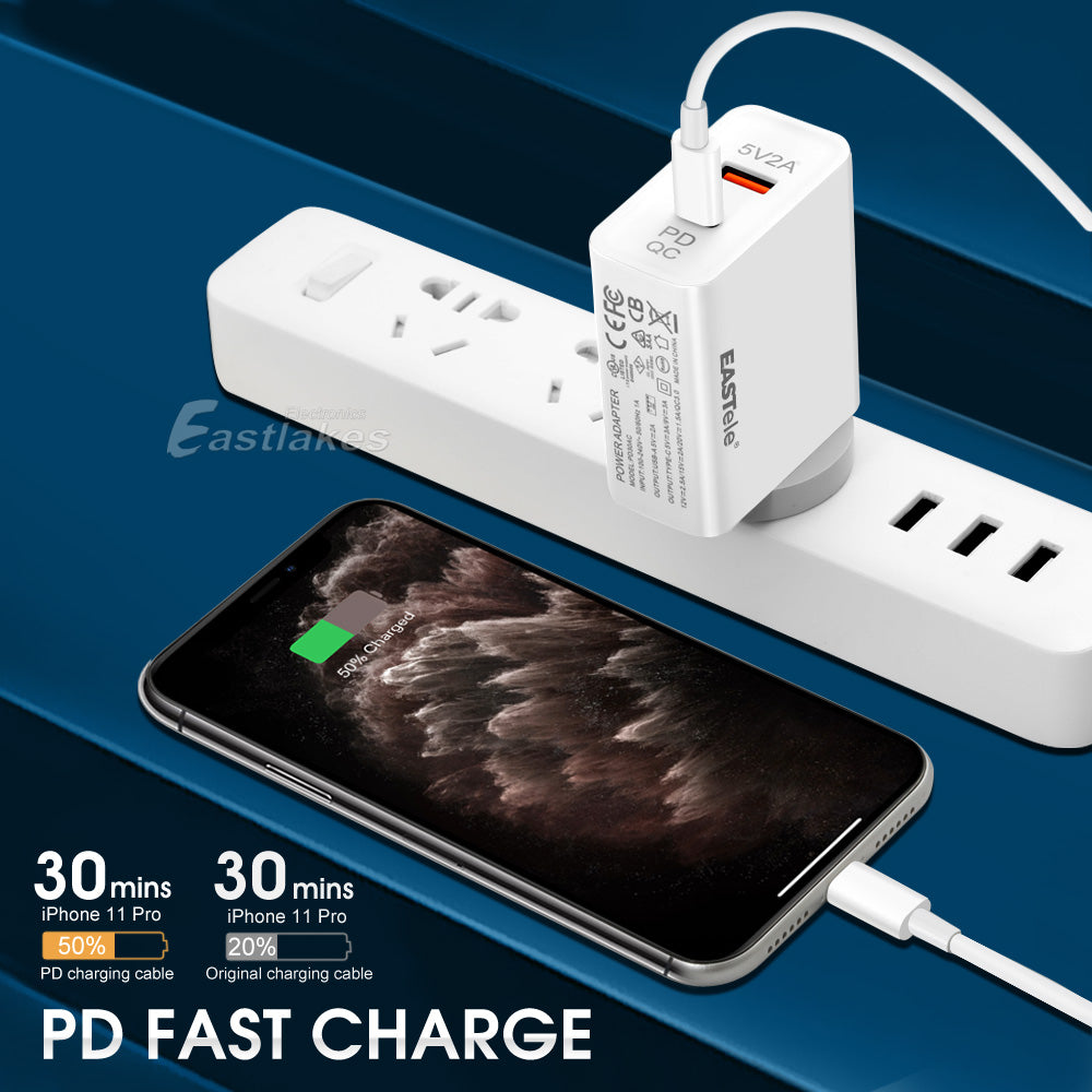 USB-C to Lighting Data Cable - Eastlakes Electronics