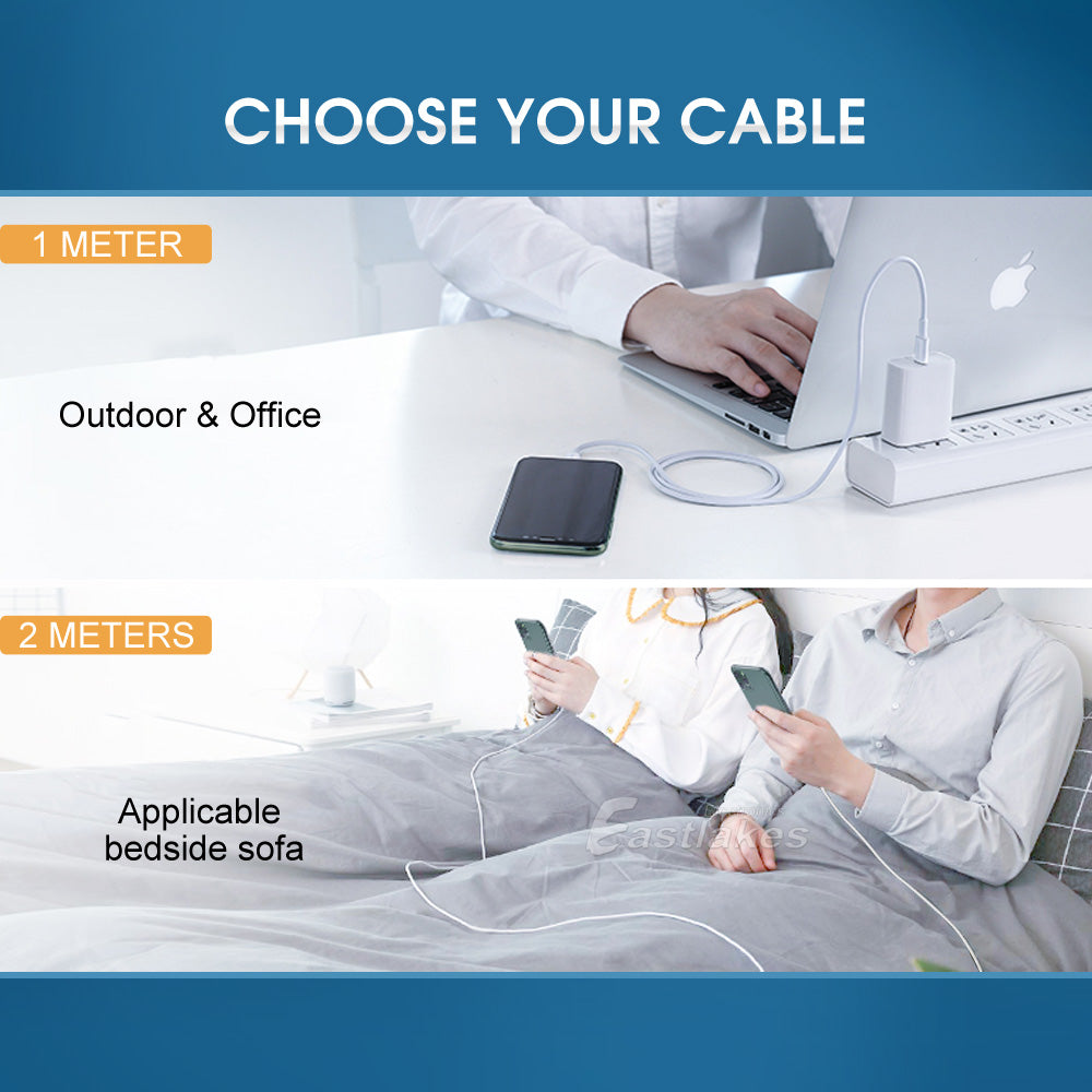 USB-C to Lighting Data Cable - Eastlakes Electronics