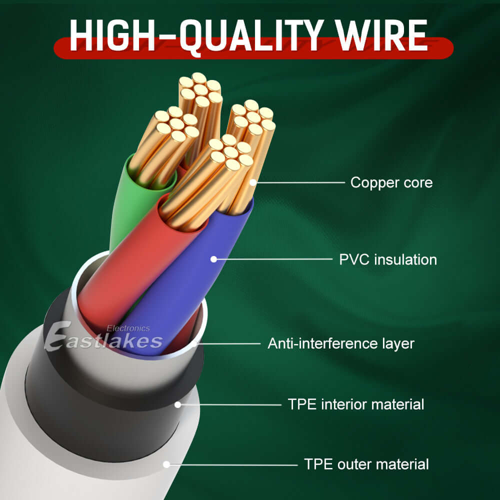 25cm USB-C Fast Charging Cable - Eastlakes Electronics
