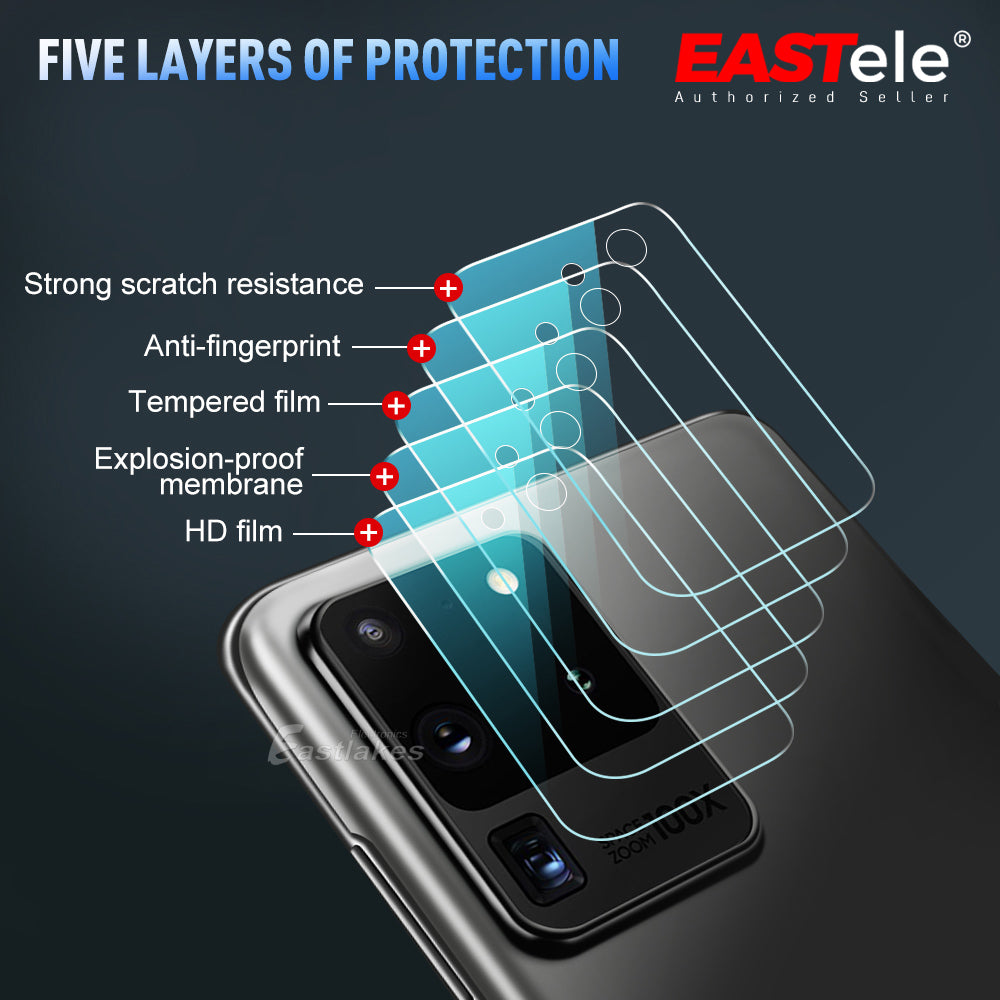 EASTele Camera Lens Tempered Glass Protector For Samsung Galaxy S21 S20 Series - Eastlakes Electronics