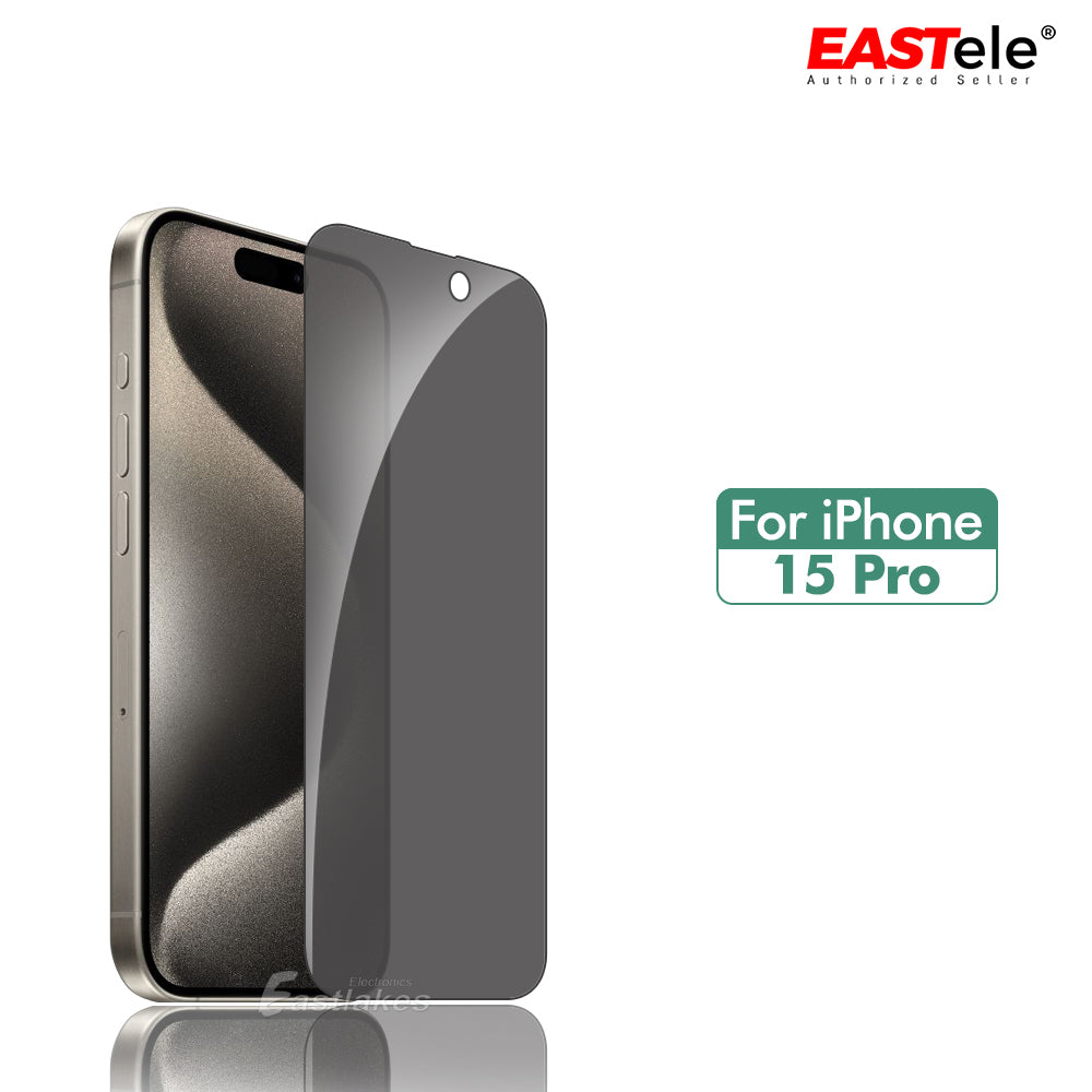 EASTele Apple iPhone Anti Spy Privacy Tempered Glass Screen Protector