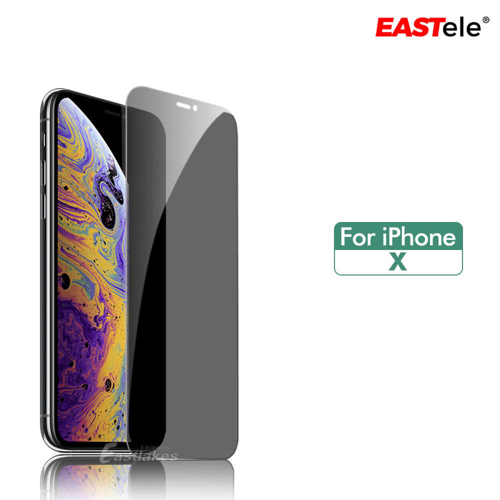 EASTele Privacy Tempered Glass Screen Protector for Apple iPhone - Eastlakes Electronics