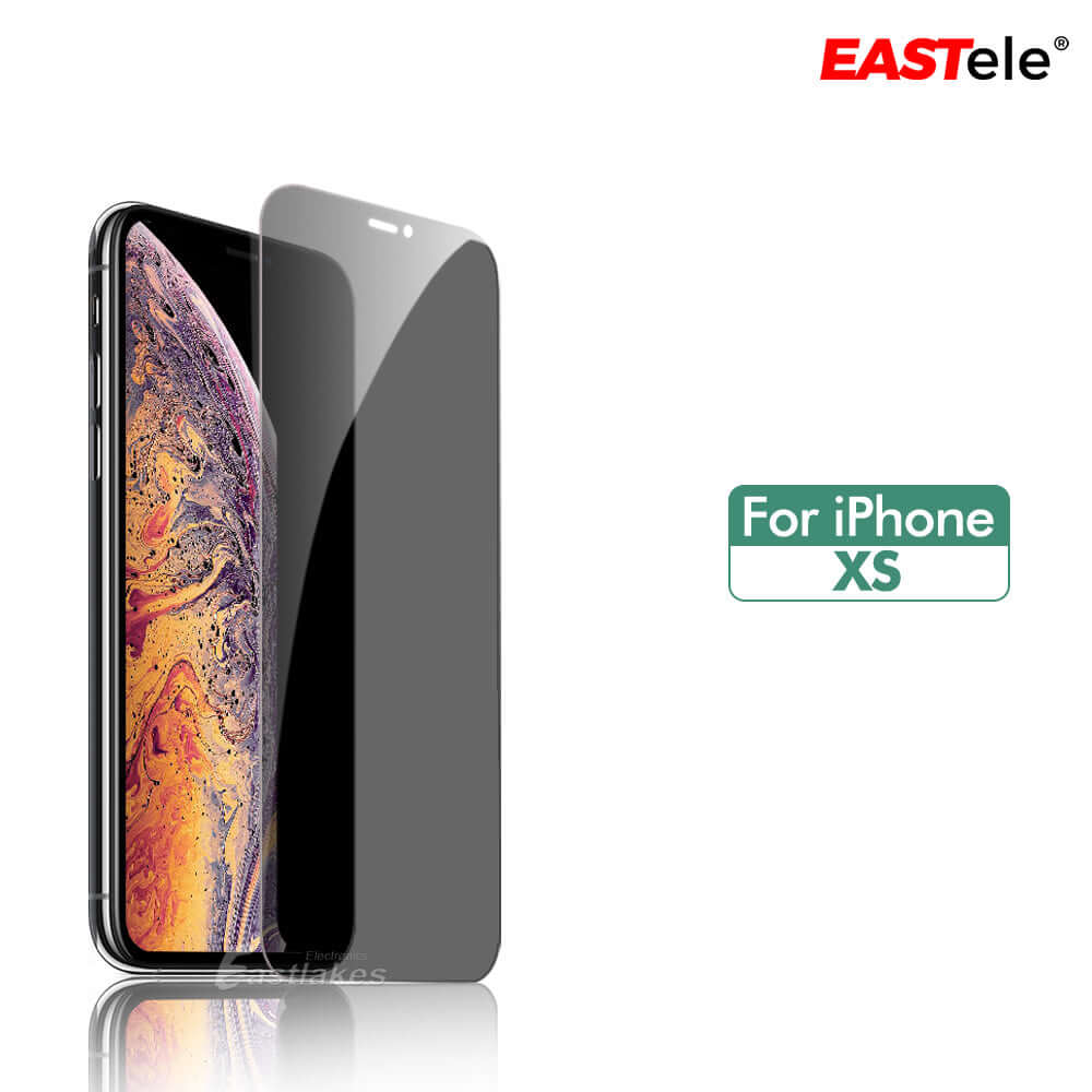 EASTele Privacy Tempered Glass Screen Protector for Apple iPhone - Eastlakes Electronics